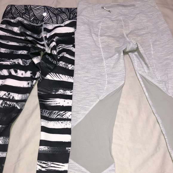 Lululemon Pace Rival + Wunder Under Crop sz.4 - Picture 6 of 9